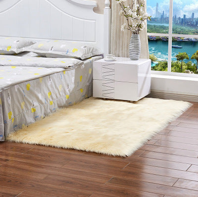 Australian Faux Sheep Leather Bedroom Sofa Carpet