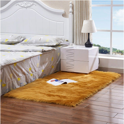 Australian Faux Sheep Leather Bedroom Sofa Carpet