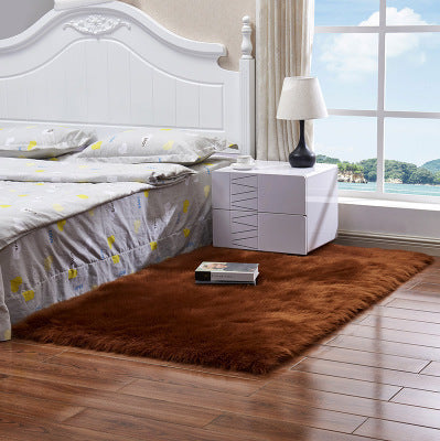 Australian Faux Sheep Leather Bedroom Sofa Carpet