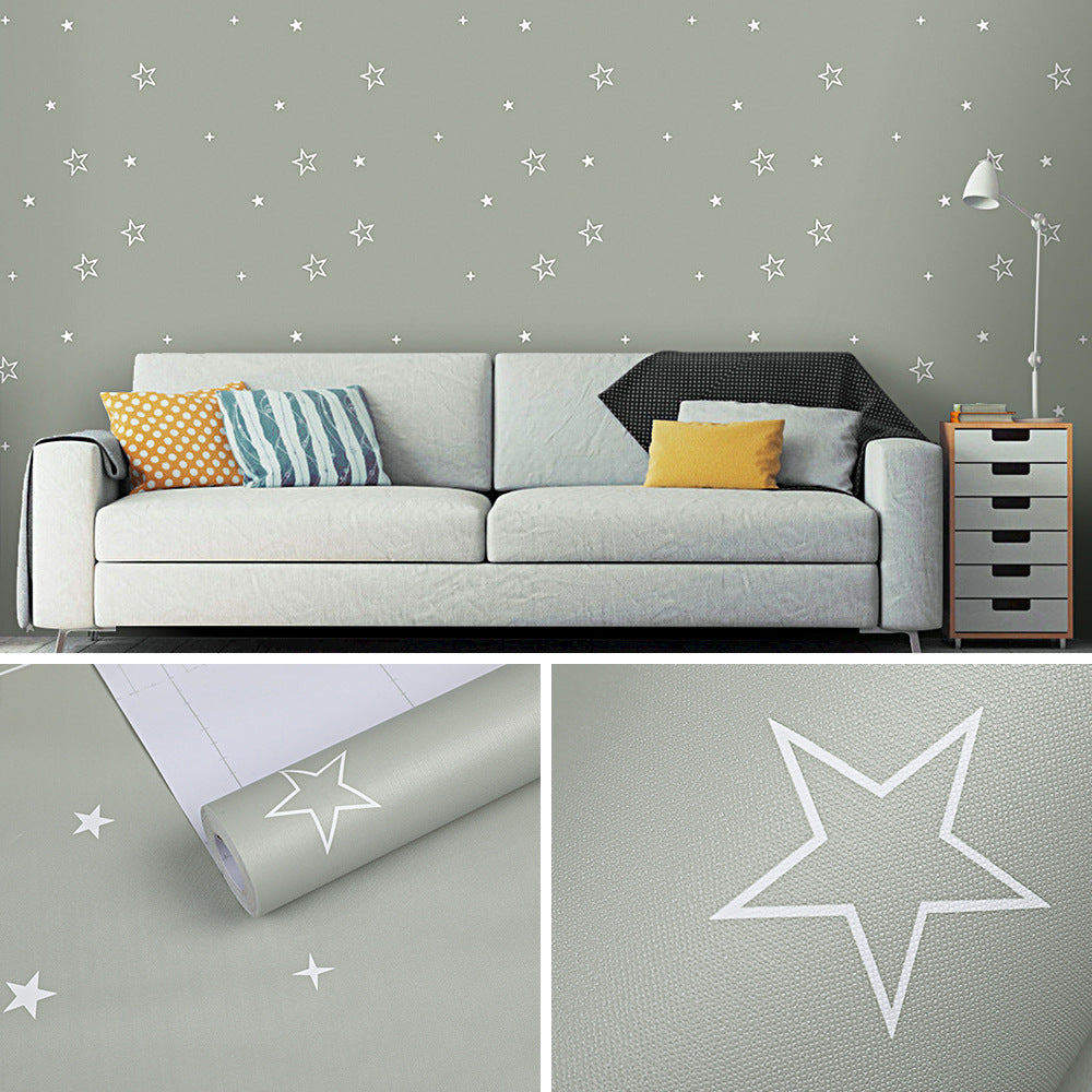 Waterproof self adhesive wall paper